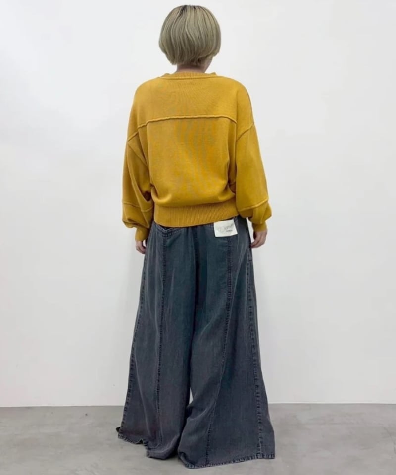 CYNICAL シニカル テンセルデニムワイドパンツ 612-96023 | Deargo
