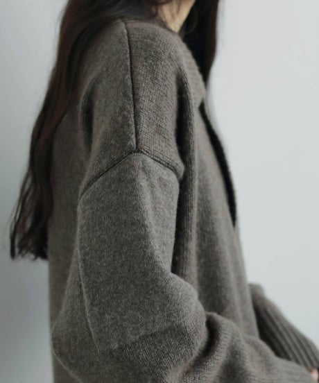 anuke アンヌーク　Wool Polo Knit　62520504 SALE