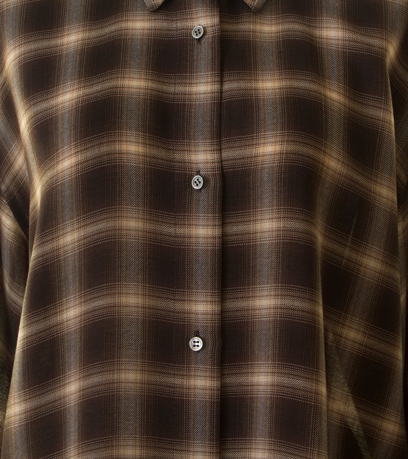 PASSIONE パシオーネ オンブレチェックシャツ536911 本州送料無料