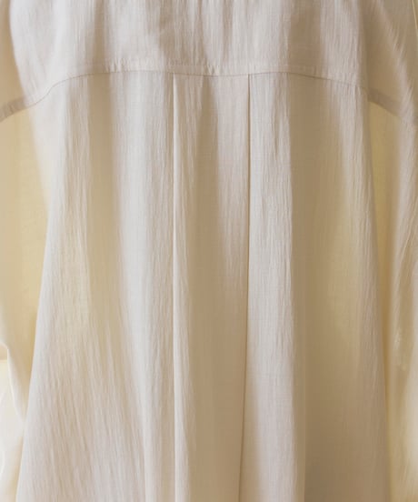 cafune カフネ PASSIONE パシオーネ ROBE　ローブ楊柳素材スキッパーシャツ　435913