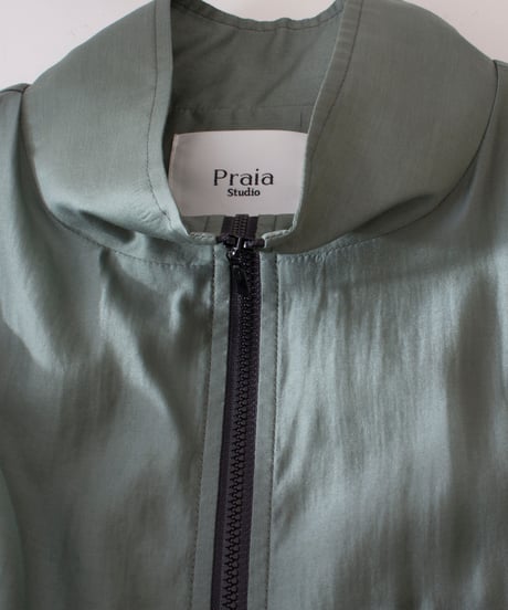 Praia　プライア 裾バルーンスタンドベスト　LEI-2526