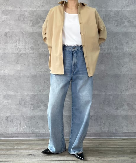 Anna Kerry　アンナケリー　オーバーサイズシャツ　85261711　2026NEWARIIVAL