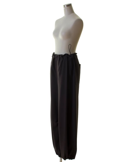 cafune カフネ PASSIONE パシオーネ ROBE　ローブウェストドロストギャザー裾バルーンパンツ　535634　本州送料無料！