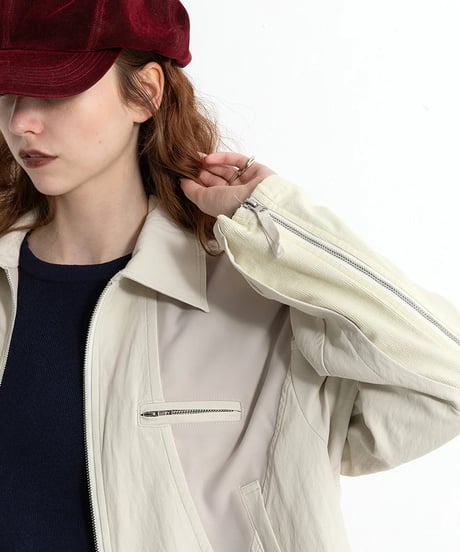 AULA AILA　アウラアイラ　バルーンヘムブルゾン BALLOON HEM BLOUSON 1253-02014 本州送料無料！