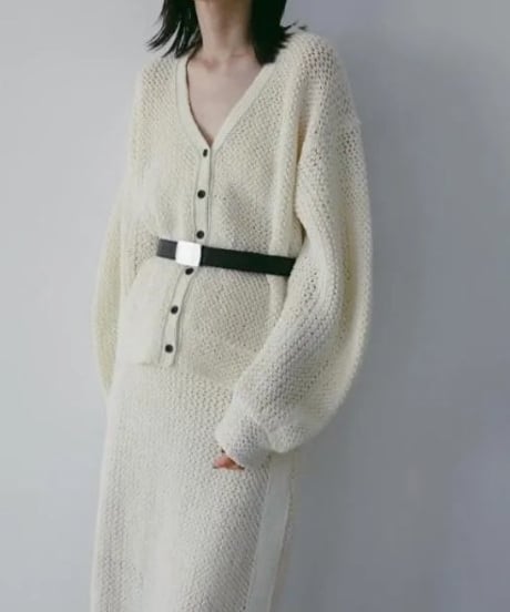 anuke アンヌーク Crochet Knit Skirt 62610804 本州送料無料！3月中旬～4月中旬発送予定