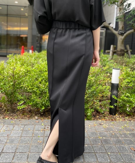 Cafune　カフネ　pintuck tight skirt ピンタックタイトスカート　435641