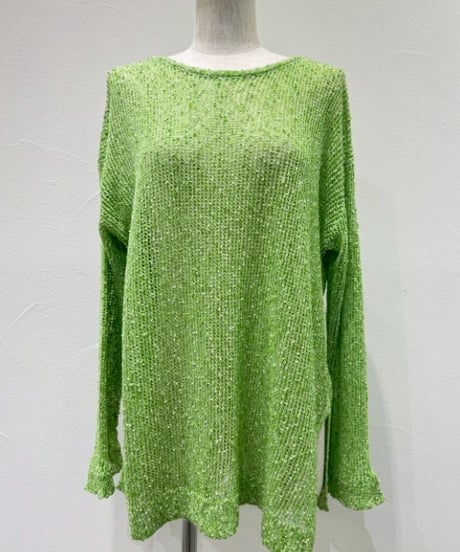 CYAN TOKYO　シアン トウキョウ　ネップメッシュニットTOPS 601461