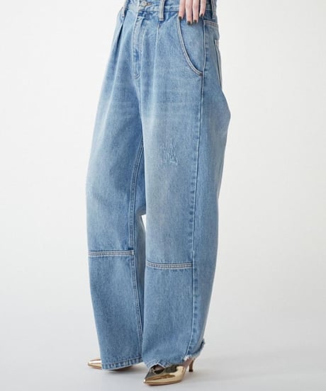 YENN イェン　HIGH RISE TUCK WIDE PT　Y222-31010再入荷