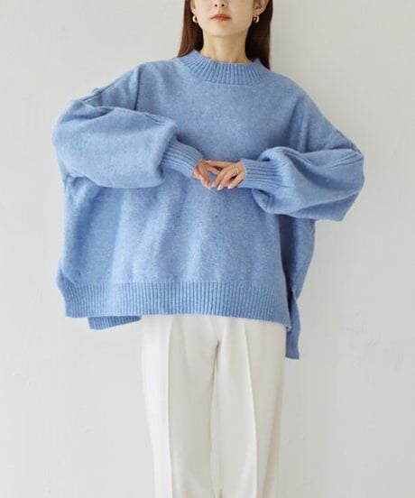 ソフトタッチワイドニットPO】929-10158
