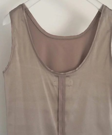anuke アンヌーク Satin Uneck Tops 62610405 5月中旬発送