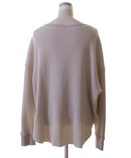cafune カフネ PASSIONE パシオーネ ROBE　ローブ　サーマル素材トップス　615907　2026NEWARIIVAL