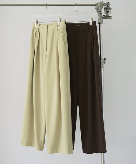 anuke アンヌーク Doubletuck Wide Pants 62610703 本州送料無料