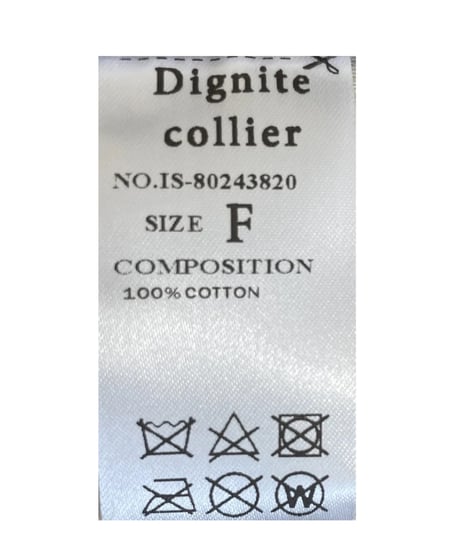Dignite collier　ディニテコリエ ロゴ刺繍キャップ 80243820