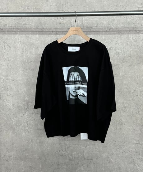TRANOI.　トラノイ　FACE WIDE TEE 240J226