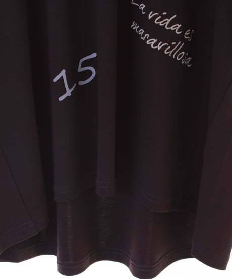 Praia　プライア 【360度こなれる】 マルチグラフィック・フレアTシャツ - LEO-2674 (2026NEWARIIVAL)