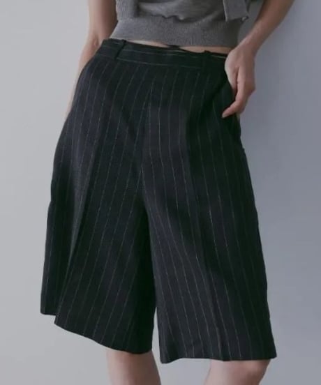 anuke アンヌーク Linen Half Pants 62610705 本州送料無料！3月中旬～4月中旬発送予定