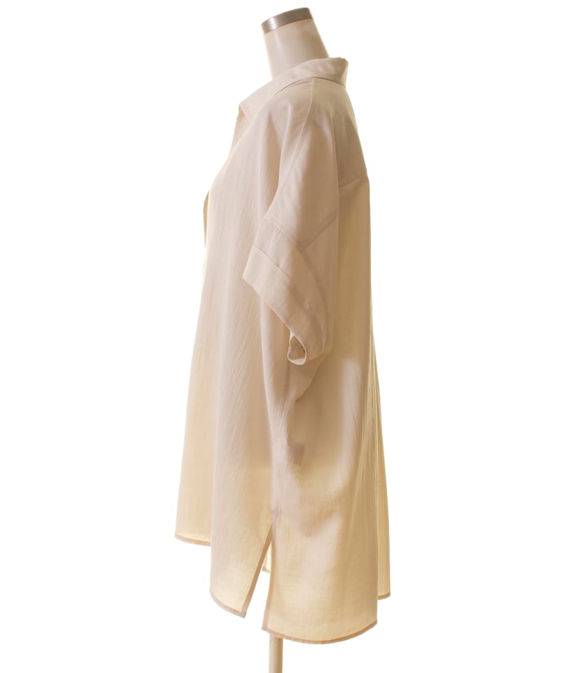 cafune カフネ PASSIONE パシオーネ ROBE ローブ楊柳素材スキッパー 