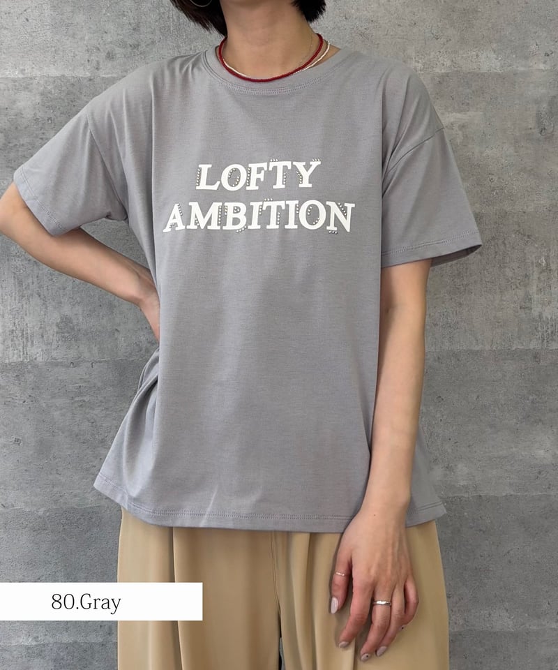Anna Kerry アンナケリー ホットフィックスロゴTシャツ(NO.85261926 Anna Kerry アンナケリー ホットフィックスロゴTシャツ(NO.85261926