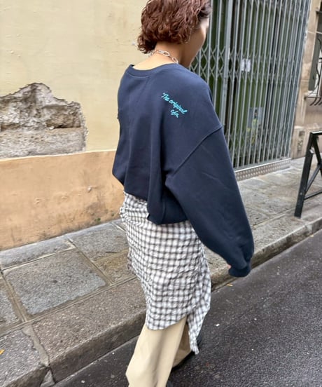 cafune カフネ PASSIONE パシオーネ ROBE　ローブ615920　CAFUNEロゴバイオスウェット２WAYプルオーバー　2026NEWARIIVAL