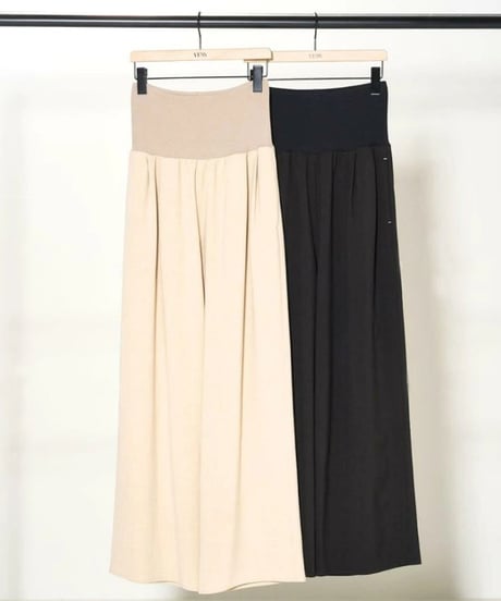 YENN イエン   WAIST RIB WIDE PT Y252-31051