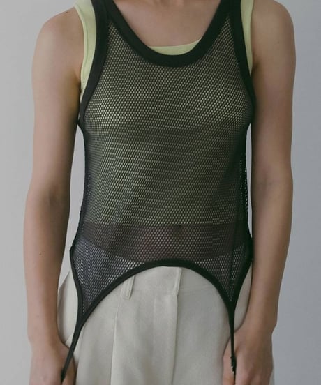 anuke アンヌーク  Vintage Mesh Tanktop 62610628 5月中旬発送予定