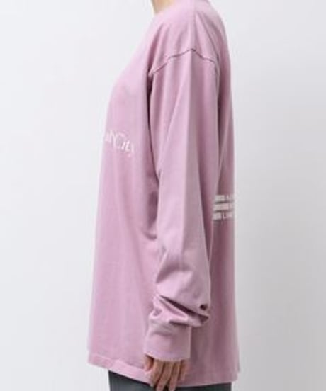 Ungrid (アングリッド) ヴィンテージウォッシュロゴロングスリーブTee 1125127131