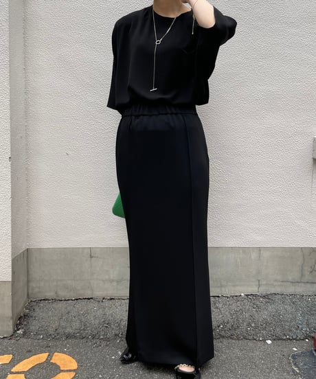 Cafune　カフネ　pintuck tight skirt ピンタックタイトスカート　435641