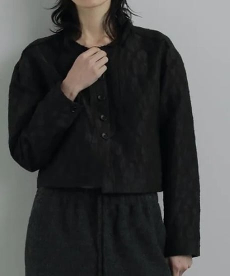 a nuke アンヌーク Leopard Jacquard Jacket 62520110