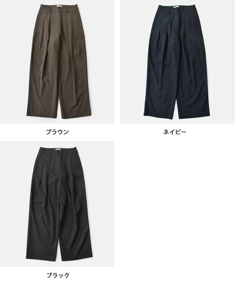 anuke アンヌーク Tuck Wide Pants 62520724