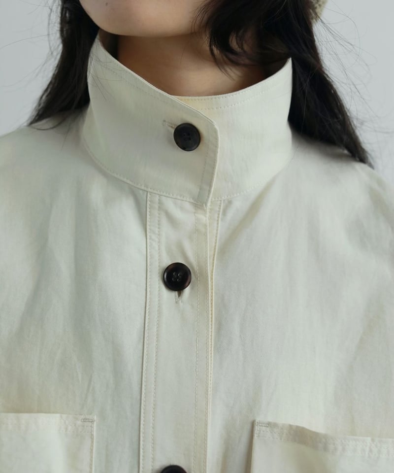 anuke アンヌーク Pocket Standcollar Shirts 62520408