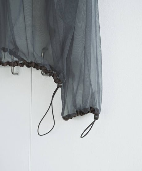 anuke アンヌーク　Tulle Zip Blouzon 62610201送料無料