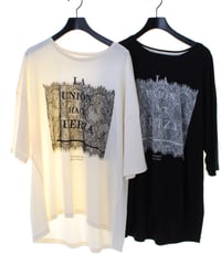 Praia　プライア 5分袖レースプリントTシャツ　LEI2566B (2026NEWARIIVAL)