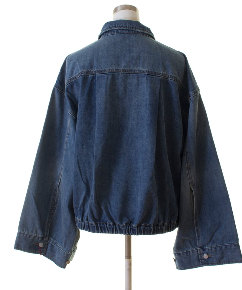 Dignite collier ディニテコリエ デニムバルーンジャケット