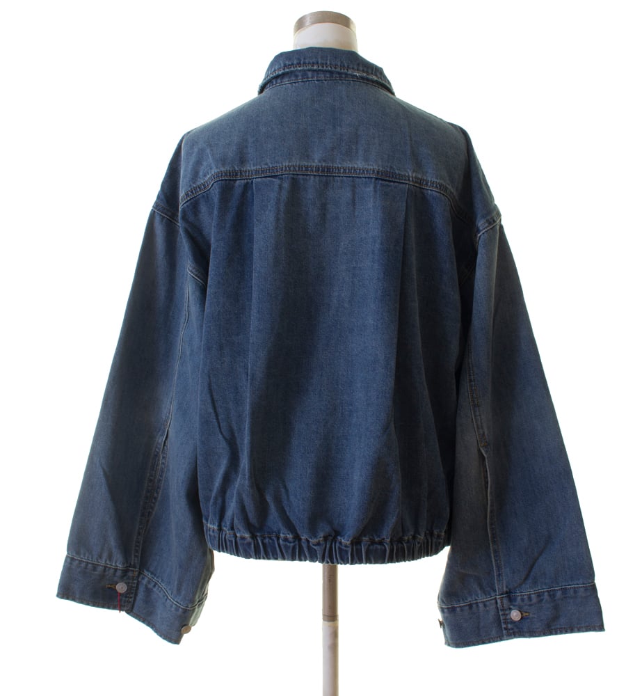 Dignite collier ディニテコリエ デニムバルーンジャケット 80256034 本