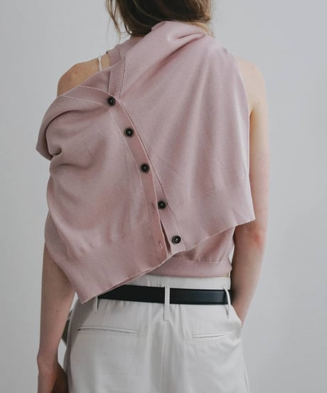 anuke アンヌーク　Highgauge Sheer Cardigan　62610522