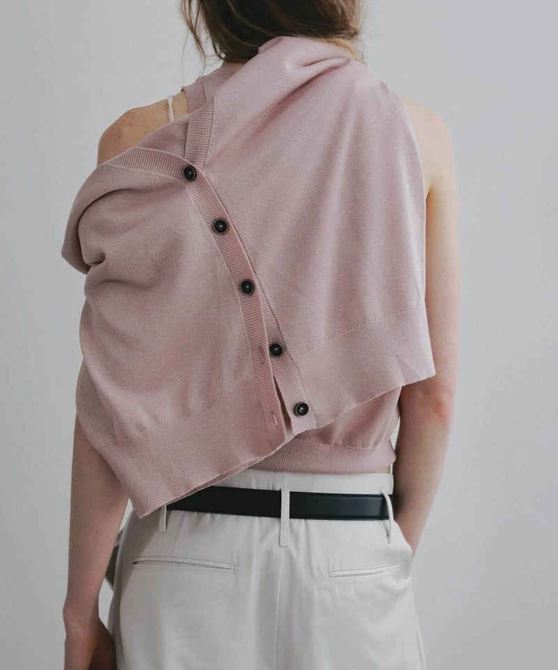 anuke アンヌーク Highgauge Sheer Cardigan 62610522 |