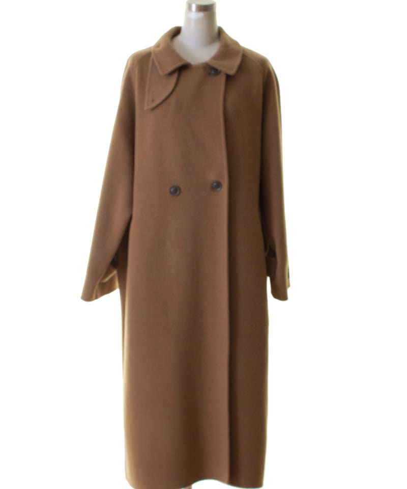 Dignite collier ディニテコリエ ダブルフェイスラグランコート