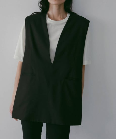 anuke アンヌーク Keyneck Over Vest 62610107 本州送料無料