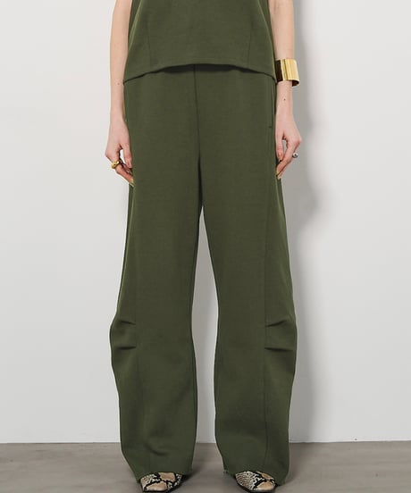 YENN イエンKNEE TUCK SWEAT PT  Y253-31078-2 本州送料無料！予約
