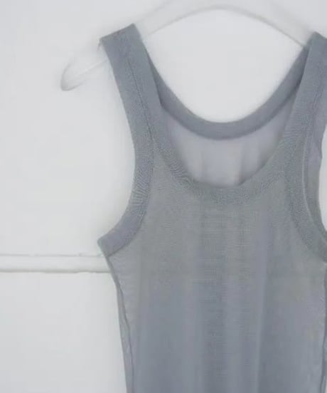 anuke アンヌーク Tulle Tank Top タンクトップ 62520621