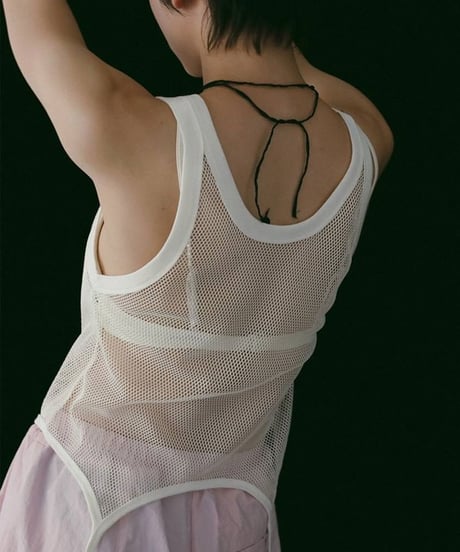 anuke アンヌーク  Vintage Mesh Tanktop 62610628 5月中旬発送予定
