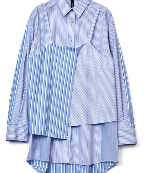 AULA AILA　アウラアイラ　STRIPE SHIRT & CAMISOLE SET 1261-04021 2026NEWARIIVAL
