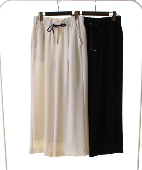 PASSIONE パシオーネ ROBE　ローブ パシオーネ　タック入りワイドパンツ　イージーパンツ 616640
