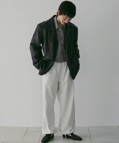 anuke アンヌーク Ecoleather Tailored Jacket 62610105 本州送料無料！