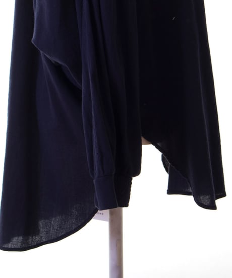 PASSIONE パシオーネ ROBE　ローブバンドカラーワイド幅コットンブラウス 616959 2026NEWARIIVAL