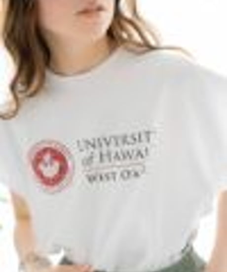 Ungrid (アングリッド) NUTMEG、HAWAII大学別注 ロゴノースリトップス 112432784001