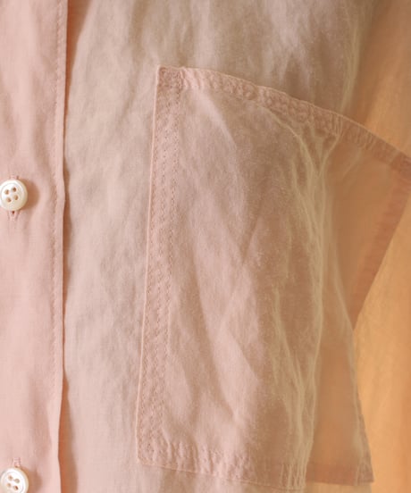 cafune カフネ PASSIONE パシオーネ ROBE　ローブ　生成繊維リヨセル　ショート丈カラーシャツ　615909　2026NEWARIIVAL