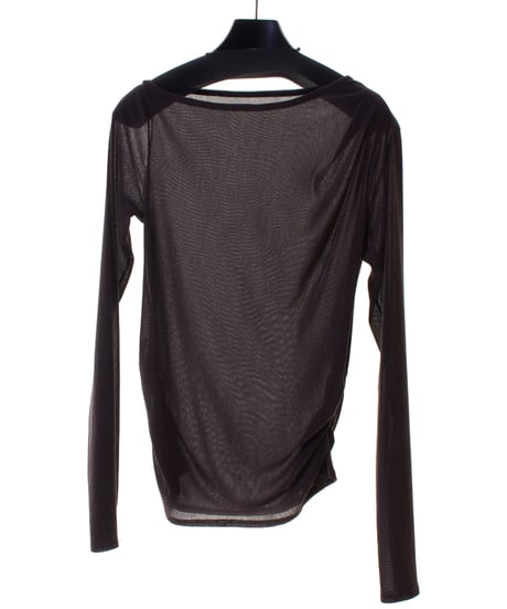 cafune カフネ PASSIONE パシオーネ ROBE　ローブ  フロッキーアシンメトリートップス 535976