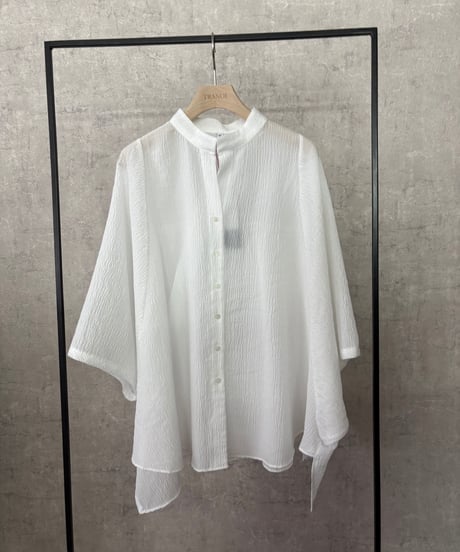 TRANOI.　トラノイ シアージャガードドルマンブラウス 223R262 本州送料無料！