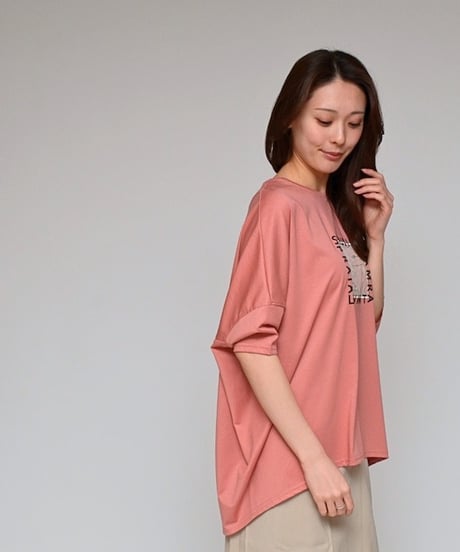 Praia　プライア シルケット綿・コクーンTシャツ LER-2641 2026NEWARIIVAL